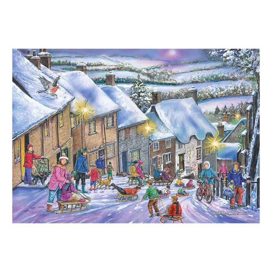Going On Gold 1000 Piece Jigsaw Puzzle picture of the cmplete puzzle
