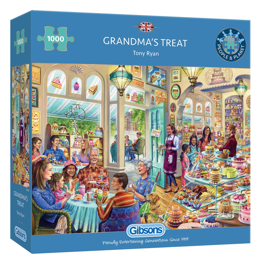 Grandma's Treat 1000 Pc Jigsaw Puzzle