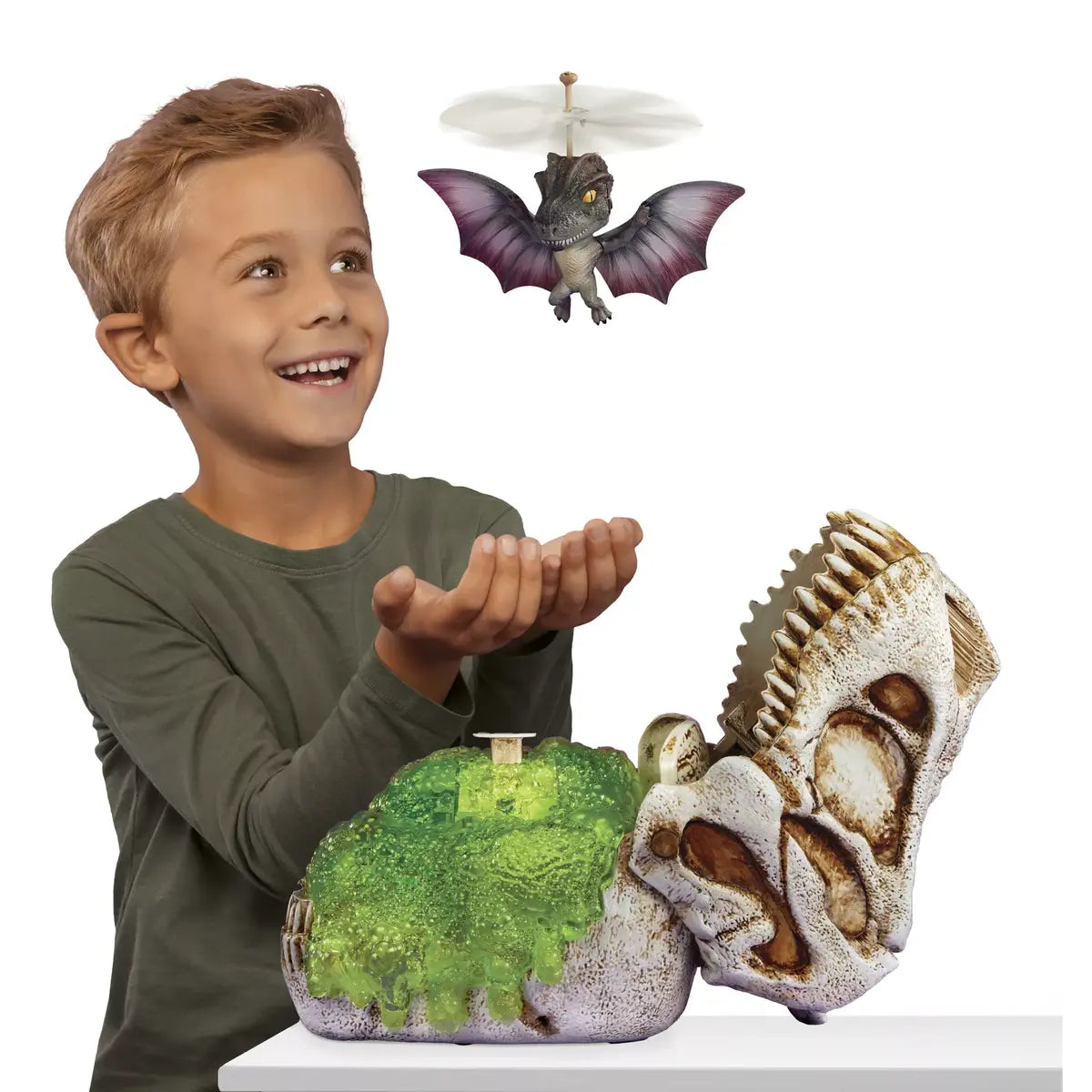 Gross-a-Saurus Flying Dino Blue let your child to growing his own Dino
