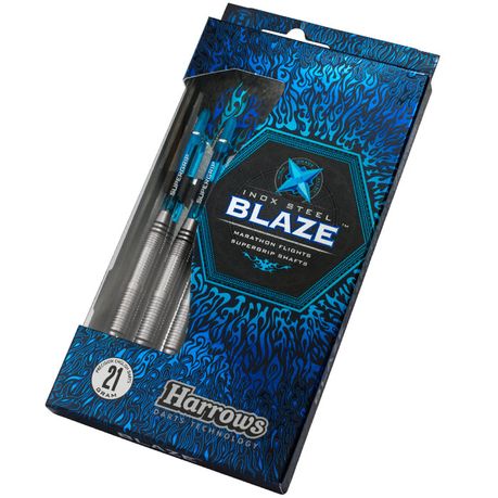 Harrows Blaze Inox Steel Darts 21g