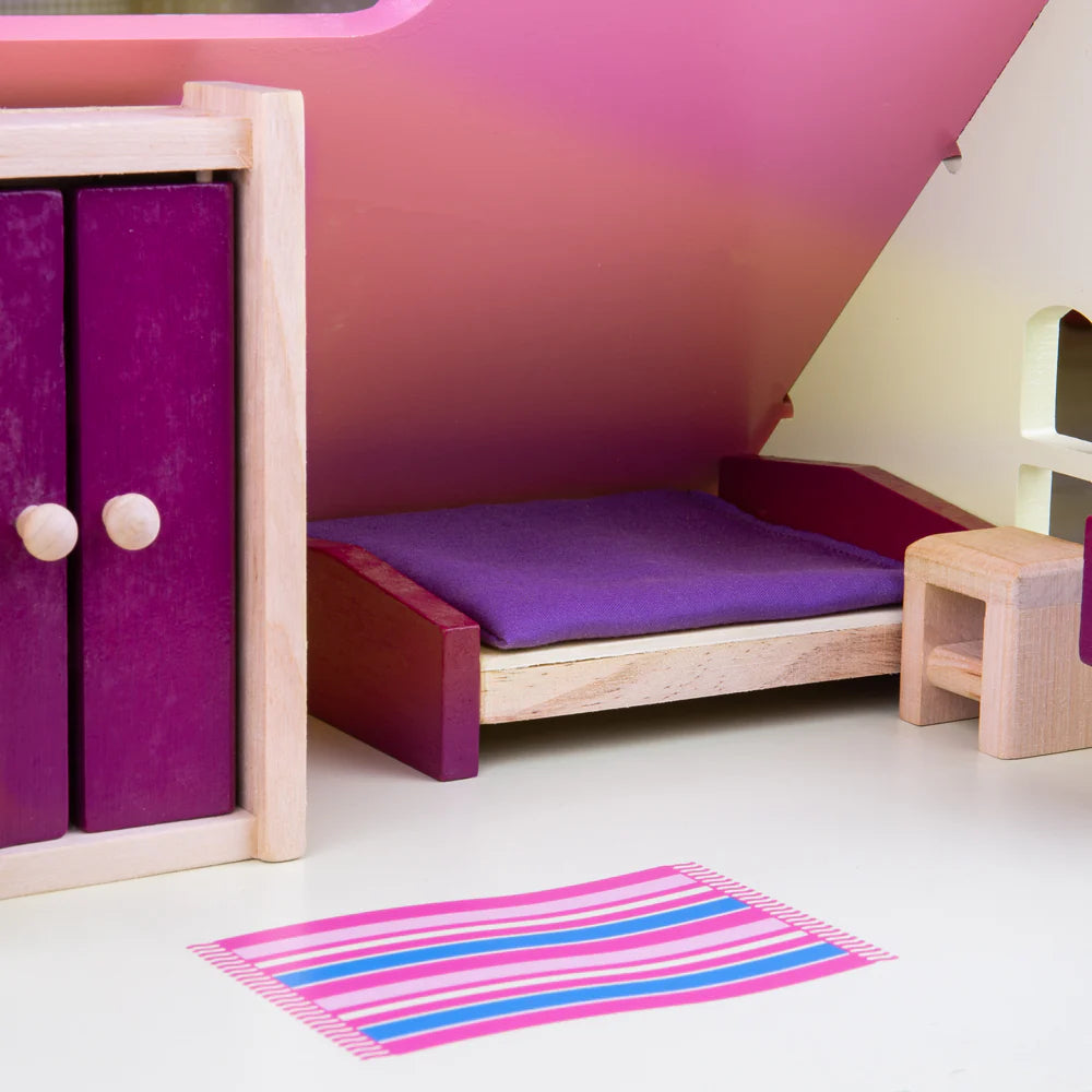 Heritage Playset Doll Furniture Set – Fits perfectly in Bigjigs Heritage Playsets.
