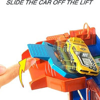 Hot Wheels City Downtown Car Park - A 4-level car garage that connects to other Hot Wheels playsets for expanded playtime.
