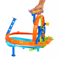 Experience nonstop excitement with the Hot Wheels Action Turbine Challenge Playset.
