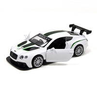 Authentic Hot Wheels Premium Car Culture 18 Bentley Continental GT3, featuring detailed die-cast construction.
