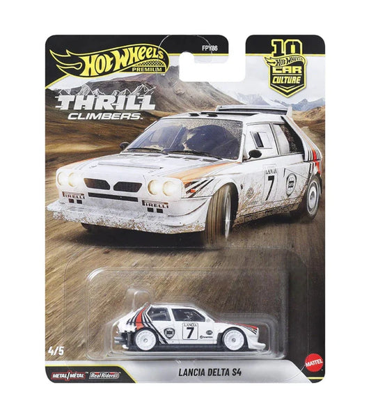 Hot Wheels Premium Thrill Climbers Lancia Delta S4 picture in the box