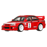 Hot Wheels Premium Mitsubishi Lancer Evolution VI Thrill Climbers Diecast Car collectable die-cas car