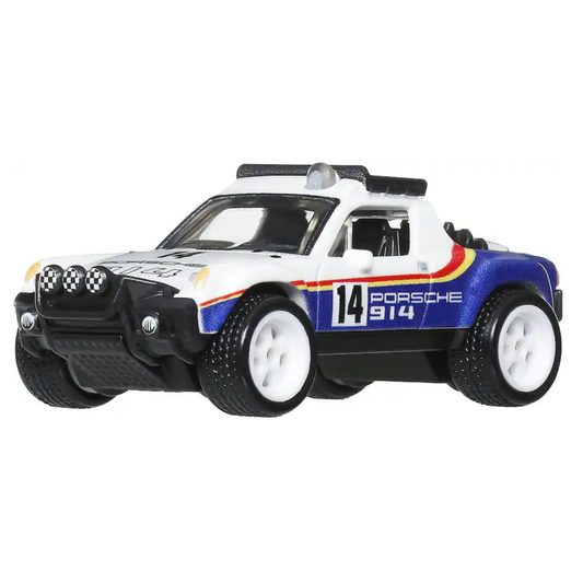 Hot Wheels Premium Porsche 914 Safari – Thrill Climbers 1:64 Die-Cast Collectible