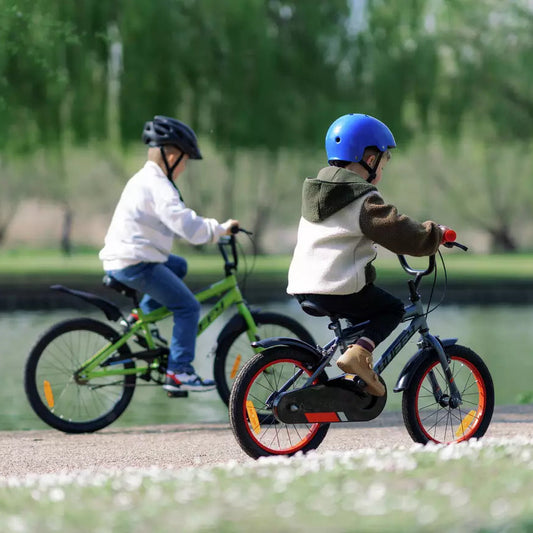 Huffy Pro Thunder 16 Inch Kids Bike life style picture