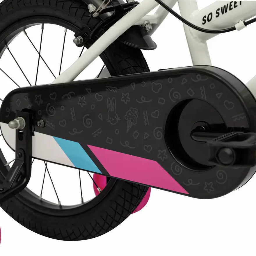 Huffy So Sweet 16 inch Kids Bike close view picture of the wheel