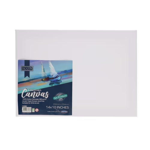 Stretched Canvas 14 x 10 Inch canvas for art