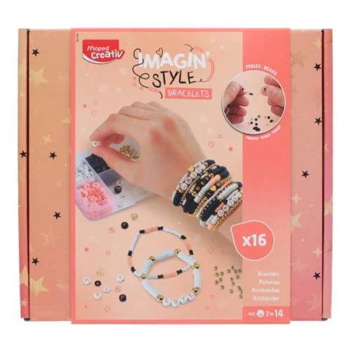 Maped Creativ Imagin' Style Glam Bracelets Kit picture in the box