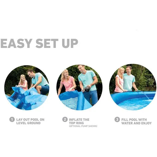 Intex 8ft x 24" Easy Set Pool picture with features