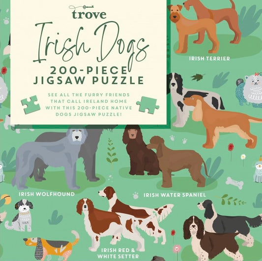 Irish Dogs 200-Piece Jigsaw