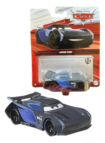 Disney Pixar Cars: Jackson Storm die-cast vehicle, a must-have for Cars collectors.
