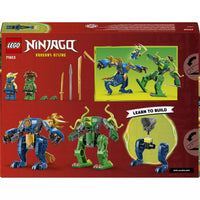 LEGO NINJAGO 71853 Jay's Dragon Mech Fight reverse picture of the box
