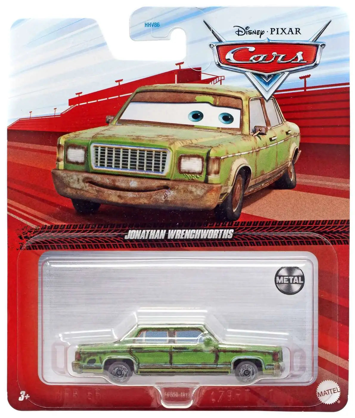 Speed into action with Disney Pixar Cars: Jonathan Wrenchworths toy car.
