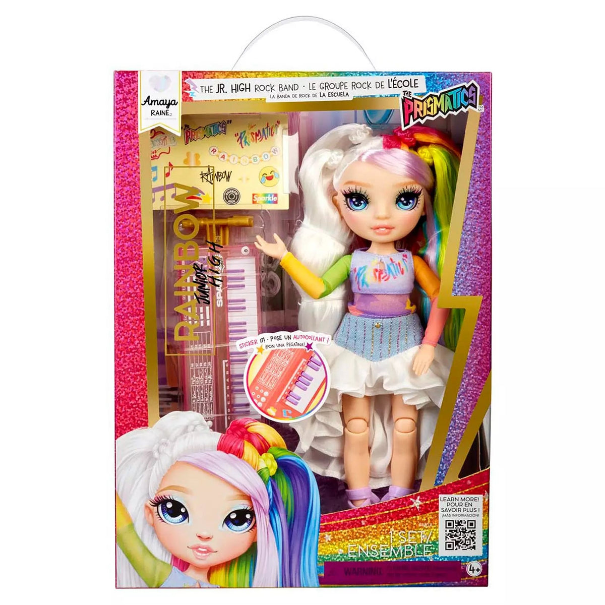 Rainbow High Jr High Rockband Amaya picture of the box
