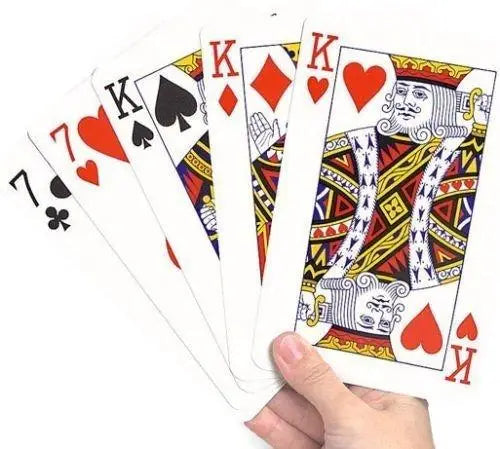 Jumbo Playing Cards life style picture