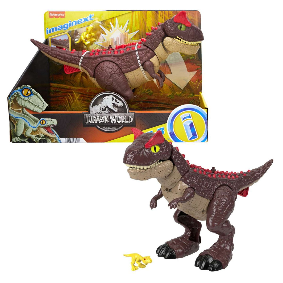 Imaginext Jurassic World Spike Strike Carnotaurus