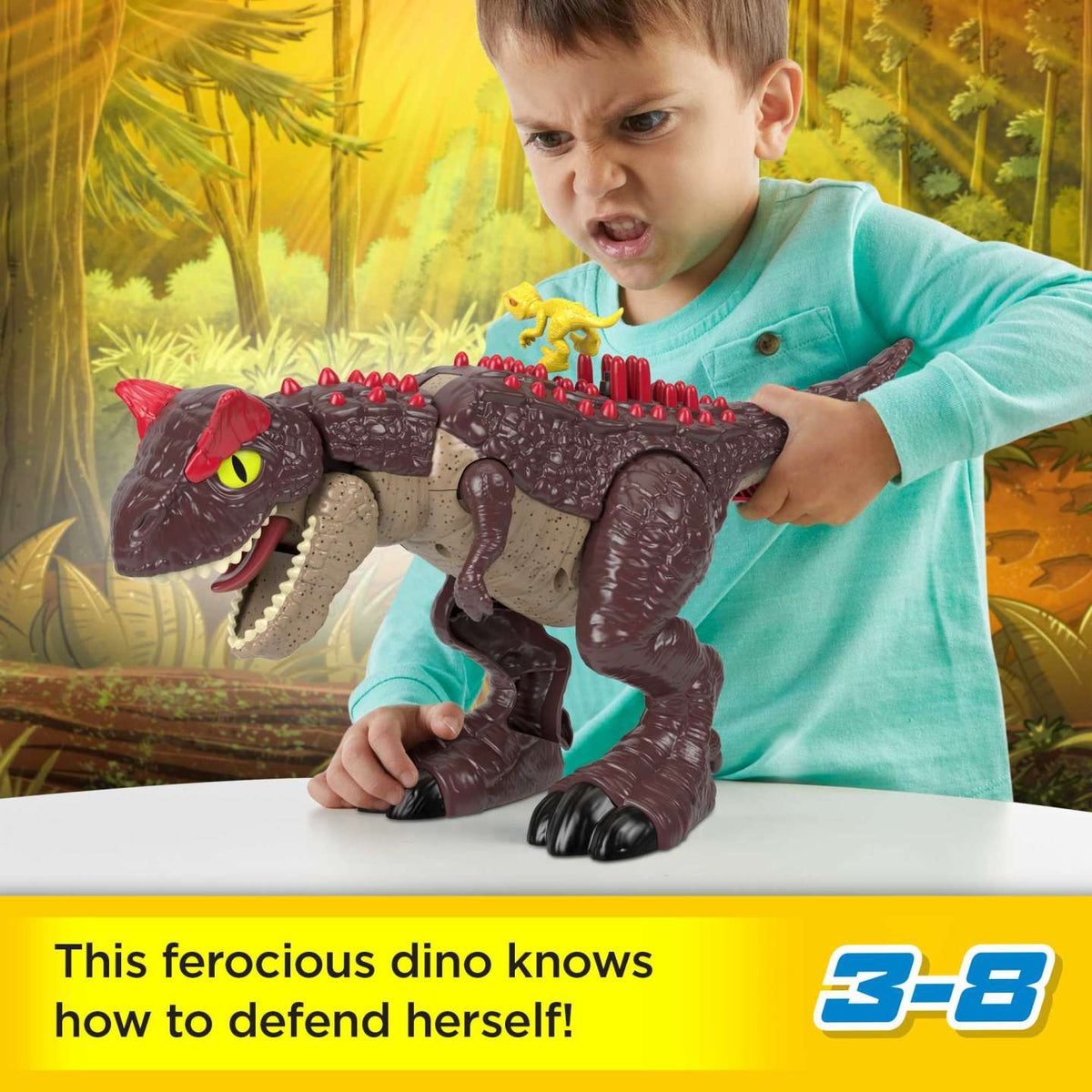 Imaginext Jurassic World Spike Strike Carnotaurus