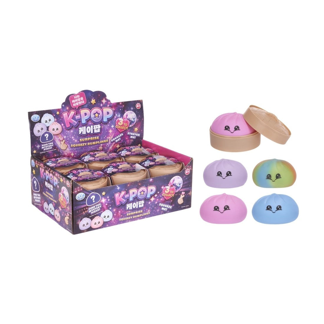 K-Pop Squeezy Dumpling Squishy sensory toys