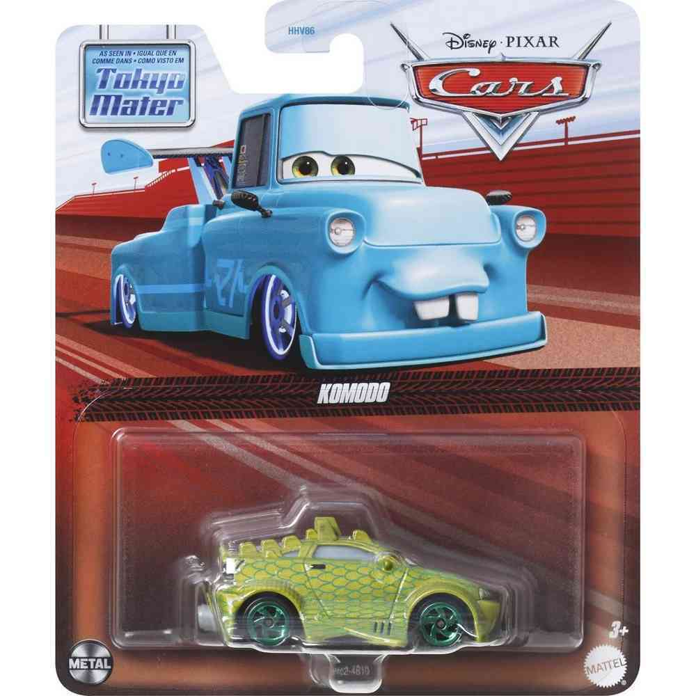 Disney Pixar Cars: KOMODO die-cast toy car, perfect for young fans and collectors.
