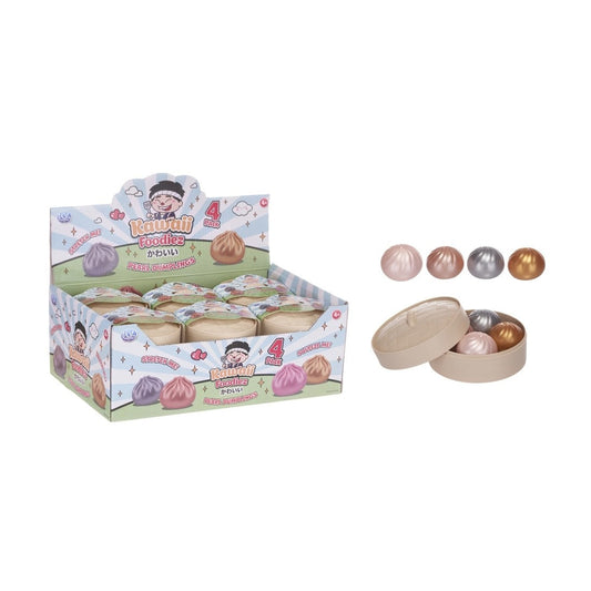 Kawaii Foodiez Pearl Dumpling Squishy sensory and fidget toys
