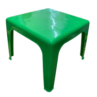 Kids Plastic Table Green picture on the white background
