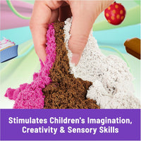 Kinetic Sand Ice Cream Treats Playset with Scented Sand creative and senoy play