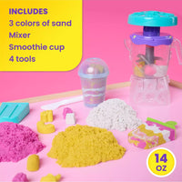 Kinetic Sand Smoothie Mixer Playset life style picture 