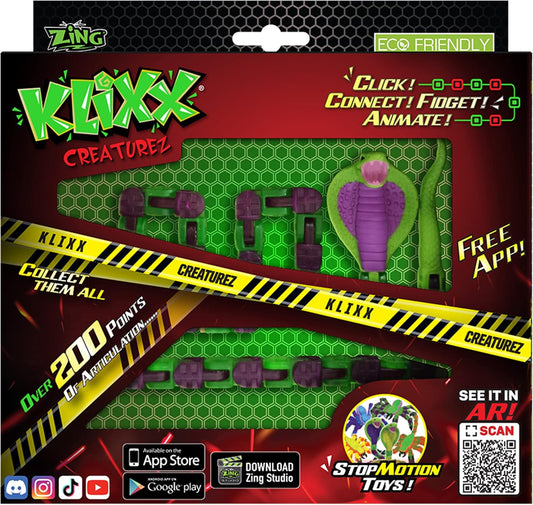 Klixx Purple-Green Cobra