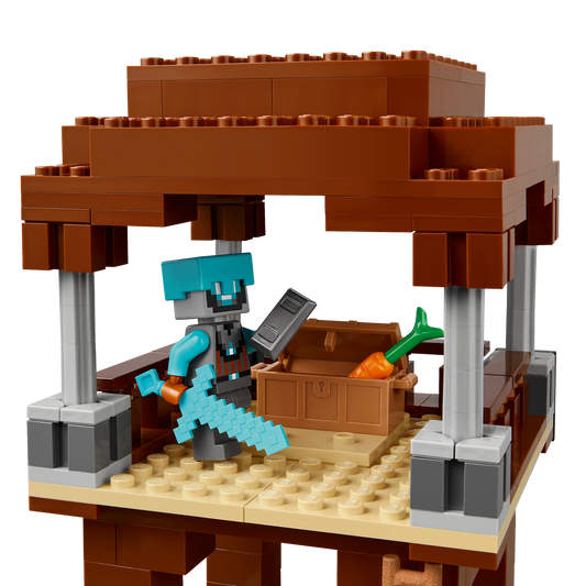 LEGO Minecraft 21278 The Pillager Outpost and Ravager