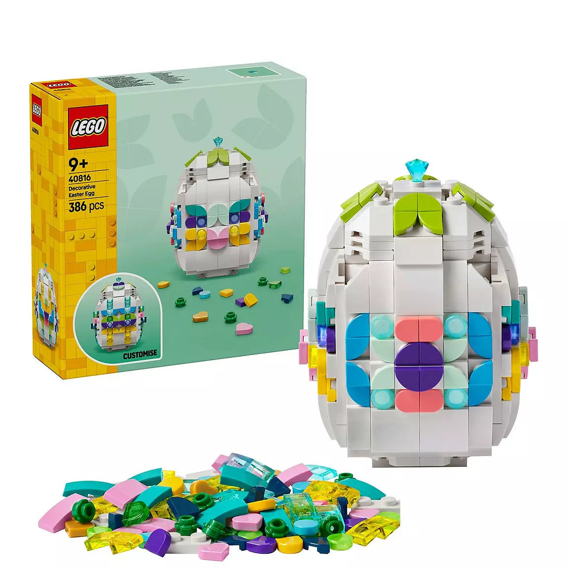 LEGO Decorative Easter Egg Building Toy 40816 for lego lovers