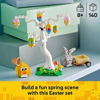 LEGO Easter Bunny and Chick Egg Hunt Building Toy 40808 life style picture