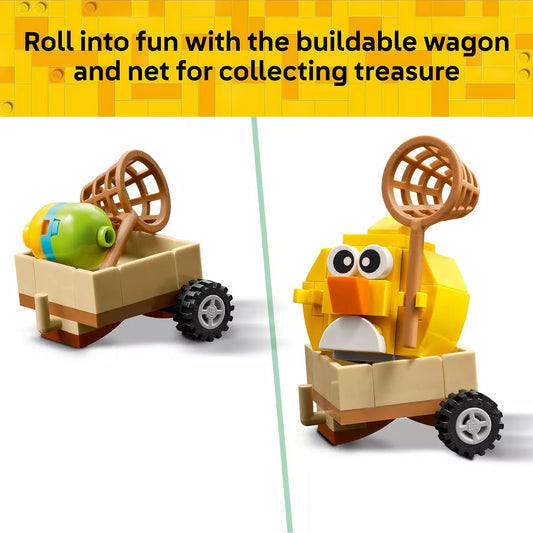 LEGO Easter Bunny and Chick Egg Hunt Building Toy 40808 hicken in a trailer available