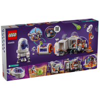 LEGO 42605A Friends Mars Space Base & Rocket reverce view picture of the box