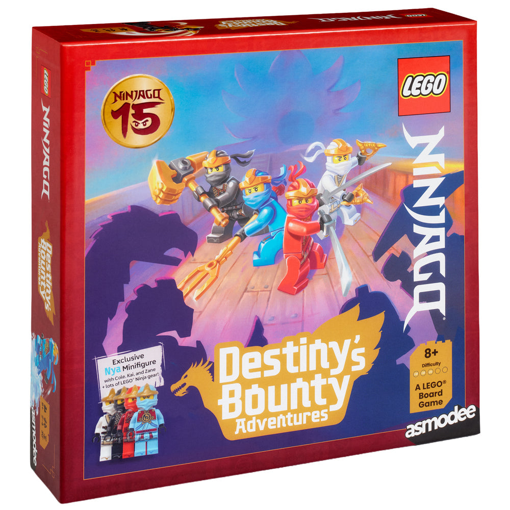 LEGO NINJAGO Destiny's Bounty Adventures board game box front
