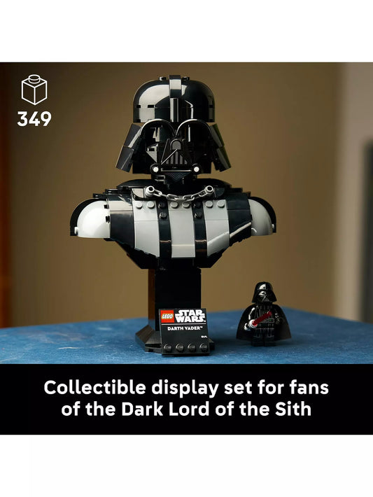 LEGO Star Wars Darth Vader Bust 75439 Display Set