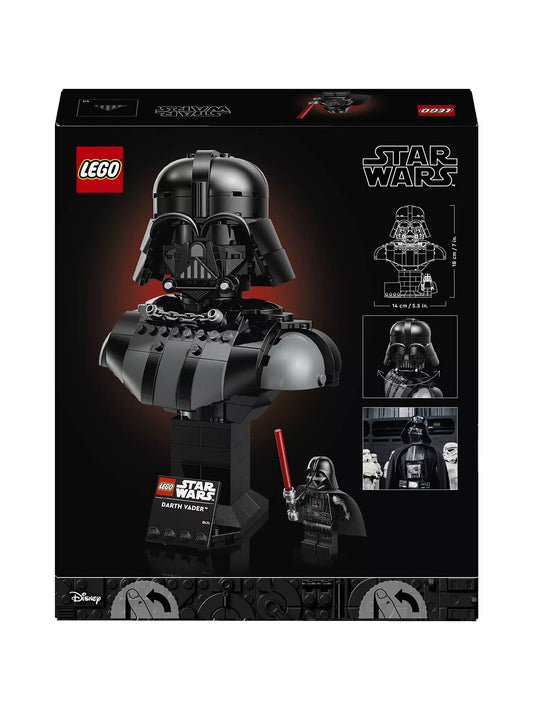 LEGO Star Wars Darth Vader Bust 75439 Display Set