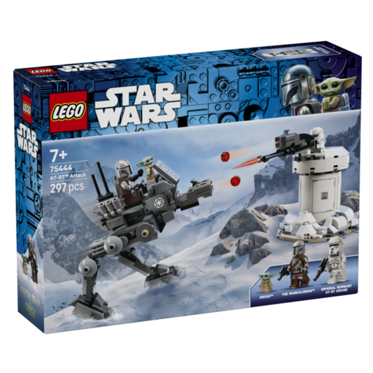 LEGO Star Wars The Mandalorian & Grogu AT-RT Attack 75444 picture of the box