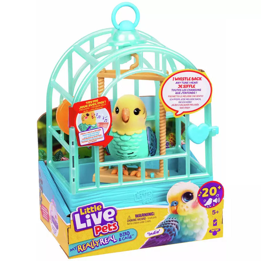 Little Live Pets My Really Real Bird & Cage picture on the white background