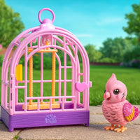 Little Live Pets My Really Real Bird & Cage Rosie your little realy-like bird