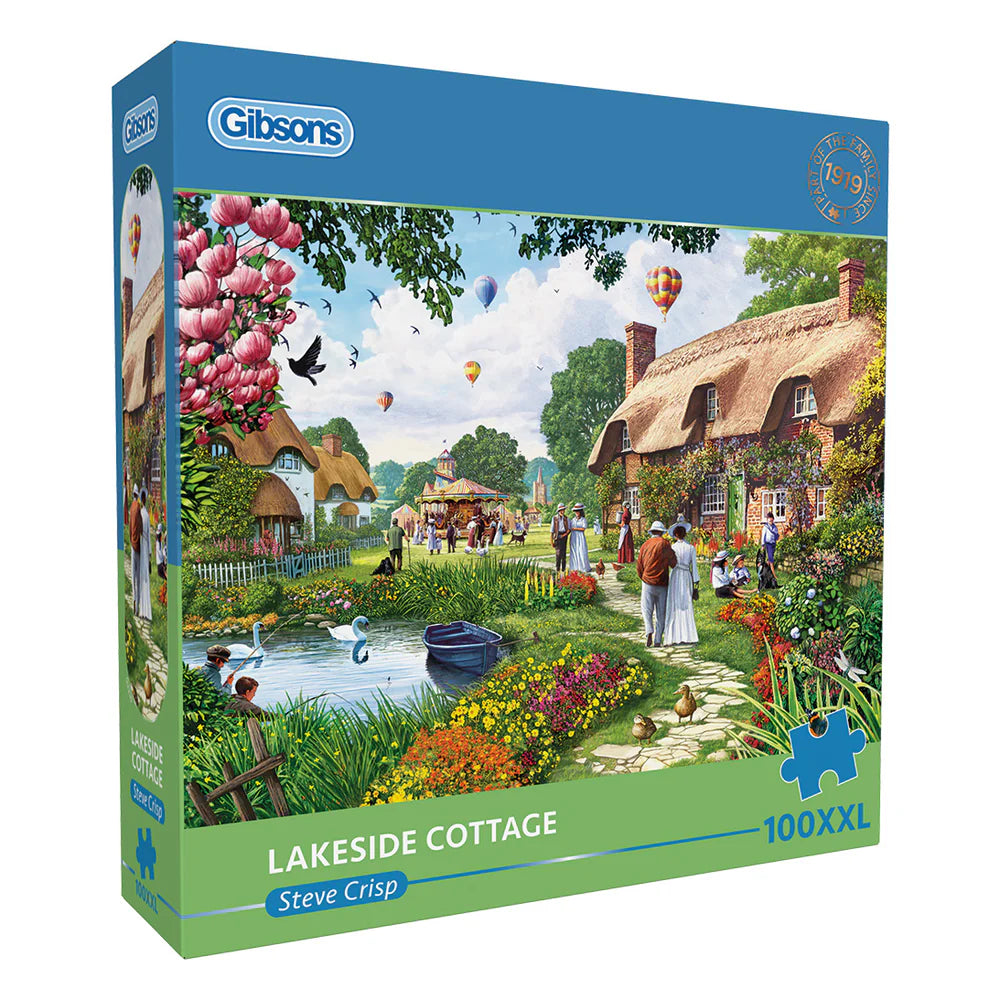 Lakeside Cottage 100 XXL Piece Jigsaw Puzzle