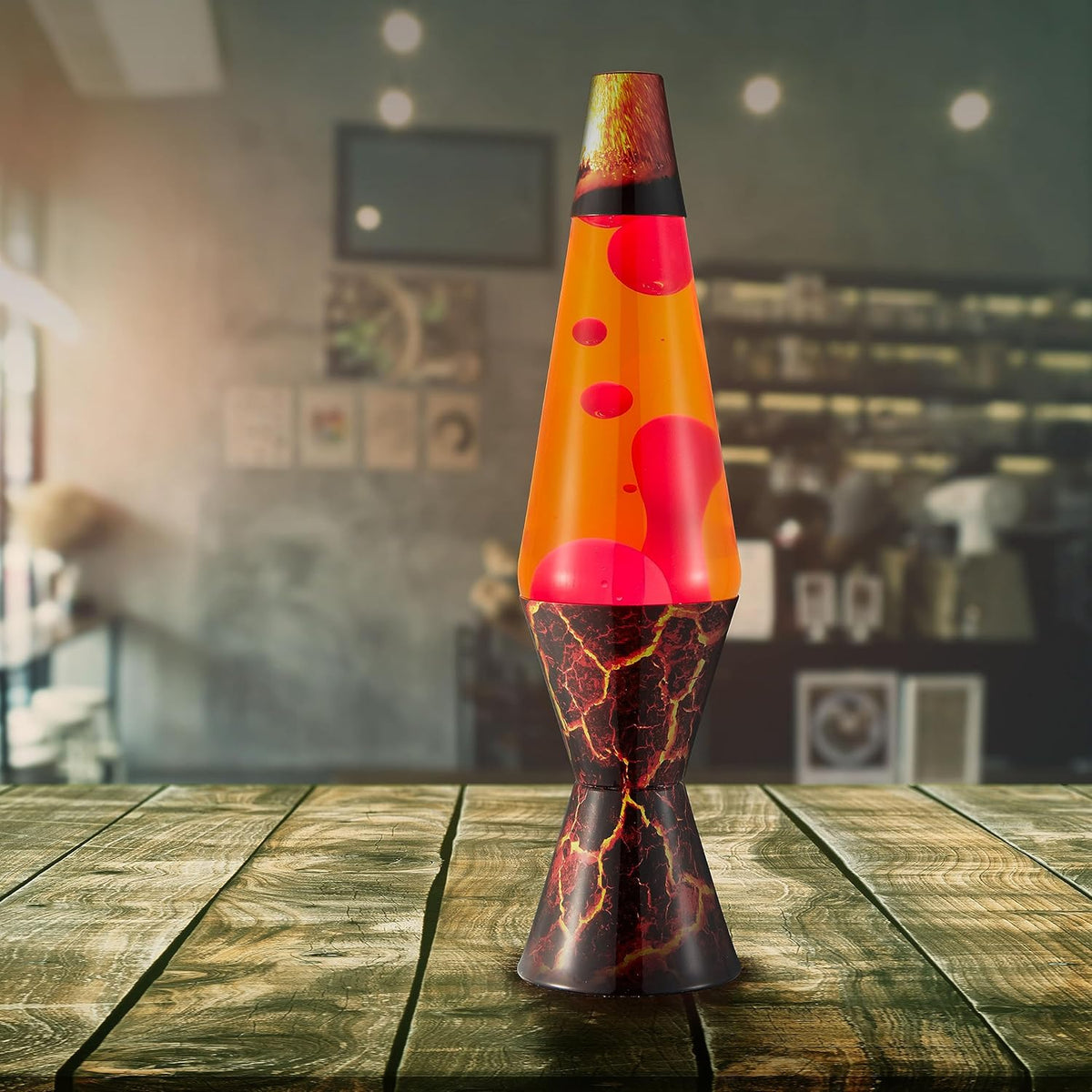 Volcanic Crags Lava Lamp life style picture
