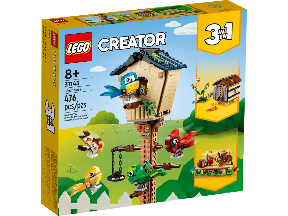 Lego 31143 Creator 3 In 1 Birdhouse