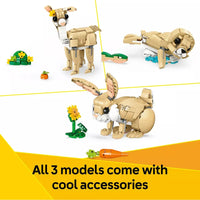 LEGO Creator 3in1 Cute Bunny made bunny, lamb or seal