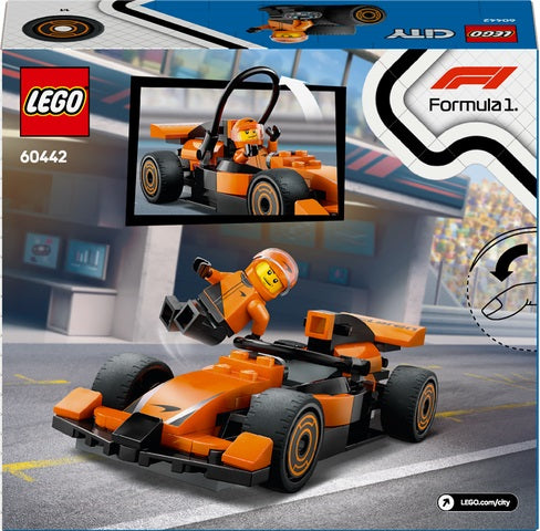 LEGO CITY 60442 F1 Driver with McLaren Race Car