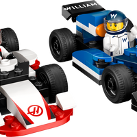 LEGO CITY 60464 F1 Williams Racing and Haas F1 Race Cars