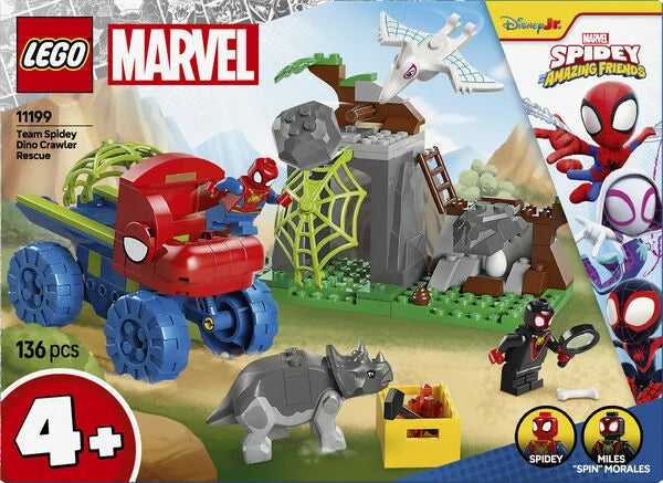 LEGO Marvel 11199 Spiderman Dino Crawler Rescue