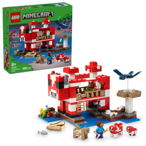 LEGO Minecraft 21270 The Mooshroom House